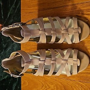 NIB Jessica Simpson Wedge Sandals Open Toed 7.5M